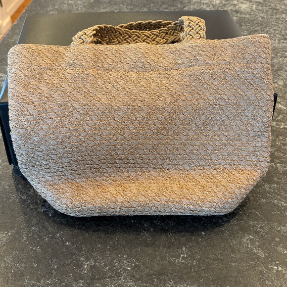 Eric Javits Braided Straw Tote in Tan - Picture 2 of 4